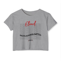 Crop Top —Eliud ''No Human Is Limited'' Graphic Festival Tee