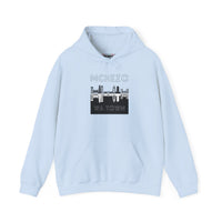City Skyline Hoodie — 'Skate the City' Graphic Pullover