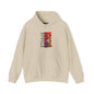 Keep Your Head Up Hoodie — Motivational Graphic Hoodie with Colorful Abstract Art