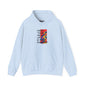 Keep Your Head Up Hoodie — Motivational Graphic Hoodie with Colorful Abstract Art