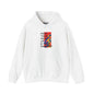 Keep Your Head Up Hoodie — Motivational Graphic Hoodie with Colorful Abstract Art
