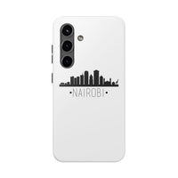 Nairobi Skyline Tough Phone Case — Minimal City Silhouette Protective Cover