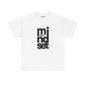 Mindset Graphic Tee — Minimal Vertical "mindset" Typography Shirt