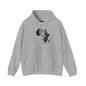 Africa embroidered unisex Heavy Blend™ Hooded Sweatshirt