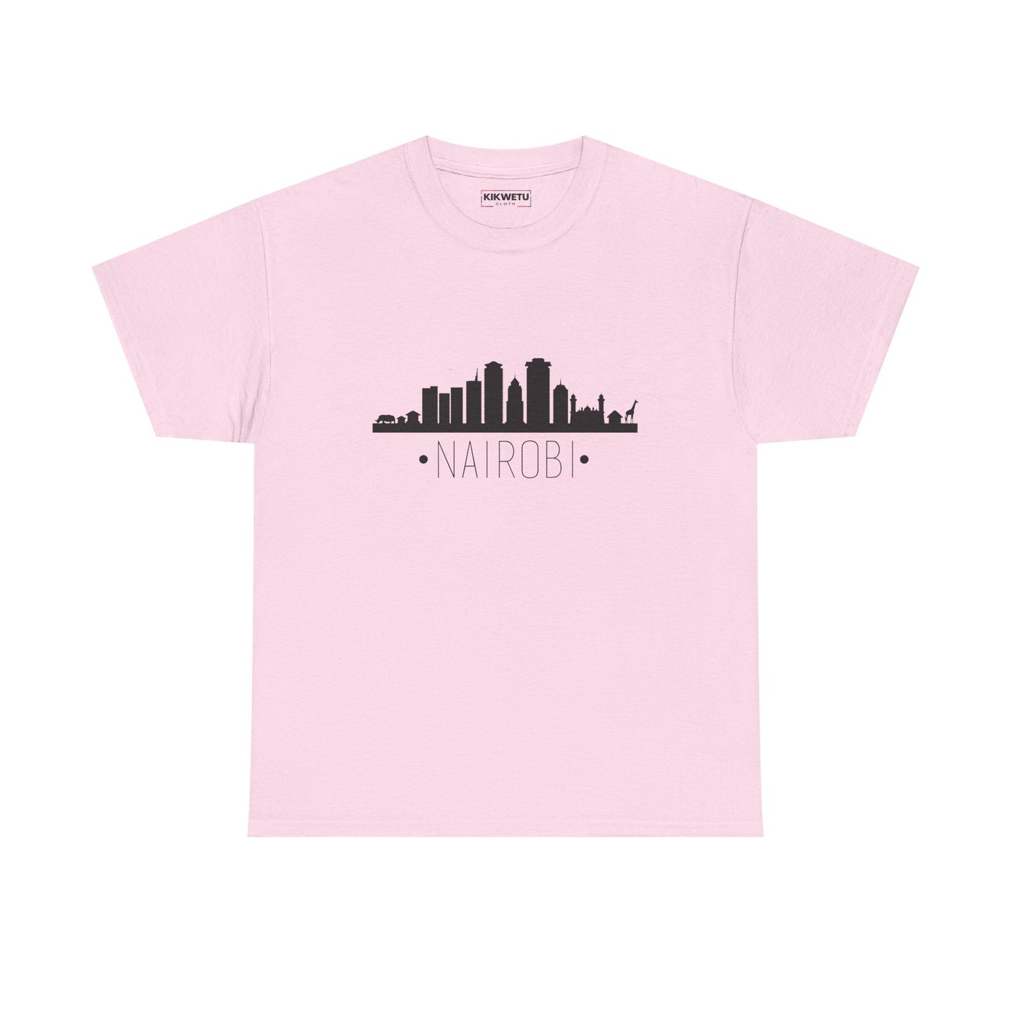 Nairobi Skyline T-Shirt — Minimal Cityscape Tee