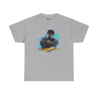 T-Shirt — Retro Portrait Tee (Bold Color Brushstroke Design)