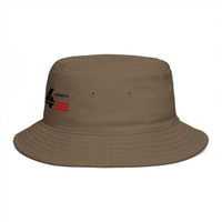 254 Retro Stripe Bucket Hat — Pan-African Colors Streetwear