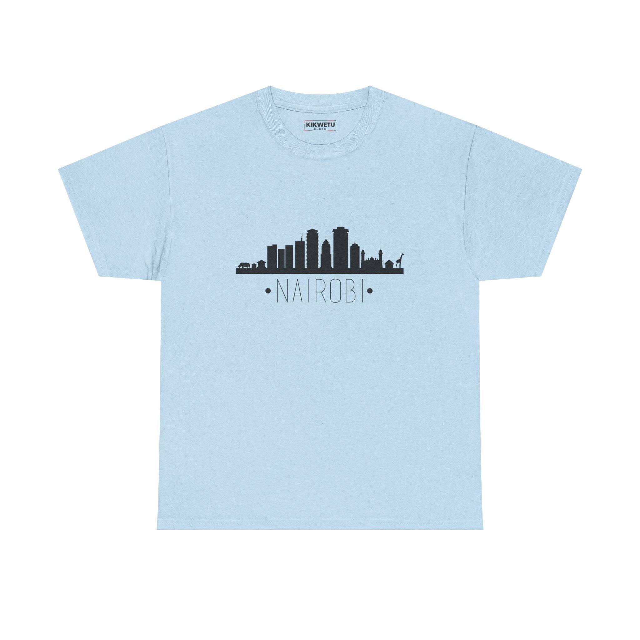 Nairobi Skyline T-Shirt — Minimal Cityscape Tee