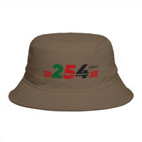 254 Retro Stripe Bucket Hat — Pan-African Colors Streetwear