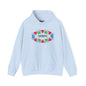 Kikuwetu Tribal Pattern Hoodie — Colorful Kenyan-Inspired Graphic Sweatshirt