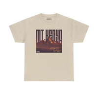 Mountain Graphic Tee – Retro Sunset "Mt Kenya" Coordinates Print