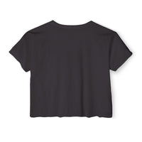 Kenya Sunset Crop Top — Tribal Silhouette Festival Tee