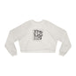Cropped Pullover — Minimal Abstract Art "Ni God kila wakati''