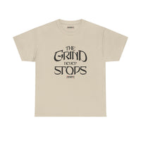 The Grind Never Stops Tee — Motivational Graphic T-Shirt