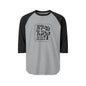 Raglan Shirt — Ni God Kita Wakati Calligraphy Baseball Tee
