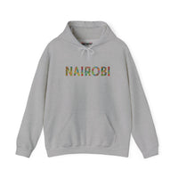 Nairobi Floral Pattern Hoodie – Kenya City Travel Sweatshirt