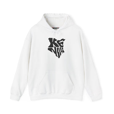 Kenya Outline Graphic Hoodie — Minimalist Map Logo Pullover