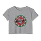 Kenya Stamp Crop Top — Women's Festival Graphic Tee