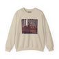 Mt. Kenya Crewneck Sweatshirt — Retro Mountain Graphic with Coordinates