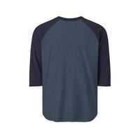 Raglan Shirt — "Keep Your Head Up & Your Game Up" Motivational Baseball Tee