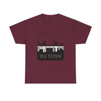 Mchezo Wa Town T-Shirt — Swahili City Skyline Graphic Tee
