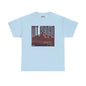Mountain Graphic Tee – Retro Sunset "Mt Kenya" Coordinates Print