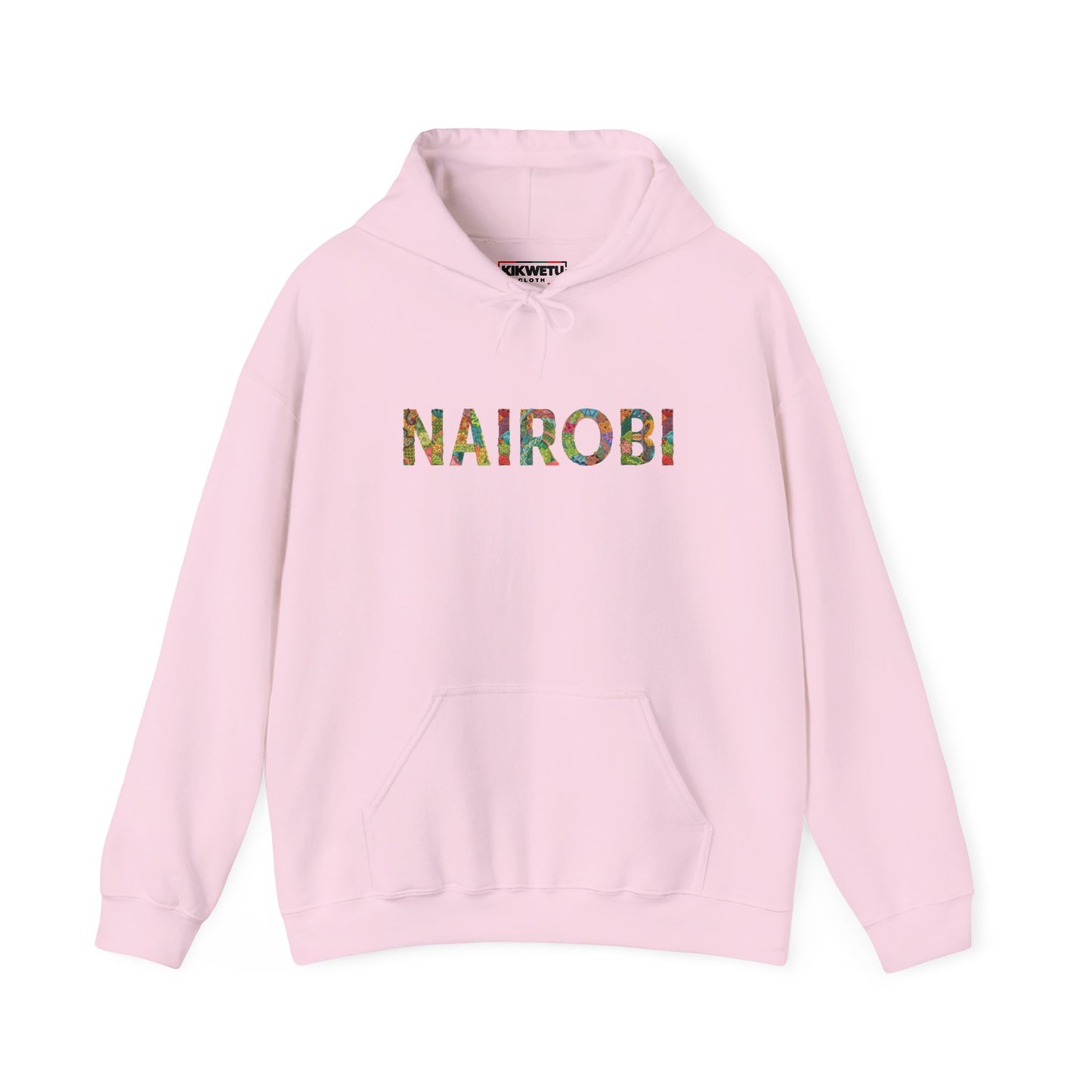 Nairobi Floral Pattern Hoodie – Kenya City Travel Sweatshirt
