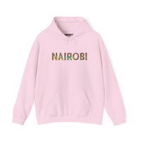 Nairobi Floral Pattern Hoodie – Kenya City Travel Sweatshirt