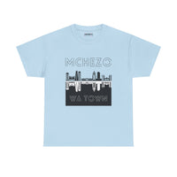Mchezo Wa Town T-Shirt — Swahili City Skyline Graphic Tee