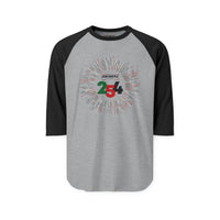 Kenya 254 Celebration Raglan Shirt — KIKWETU 254 Graphic Tee