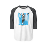 Retro Runner Raglan Shirt - 'Stay Strong' Victory Graphic